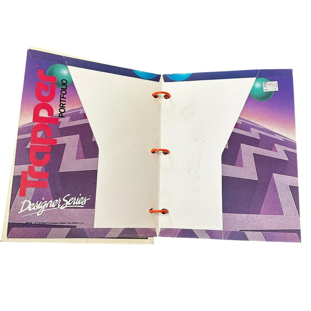 VTG Rad Dog Trapper Keeper 3 Ring Binders Folders Lot 1980s 70s‎ Garfield Folder